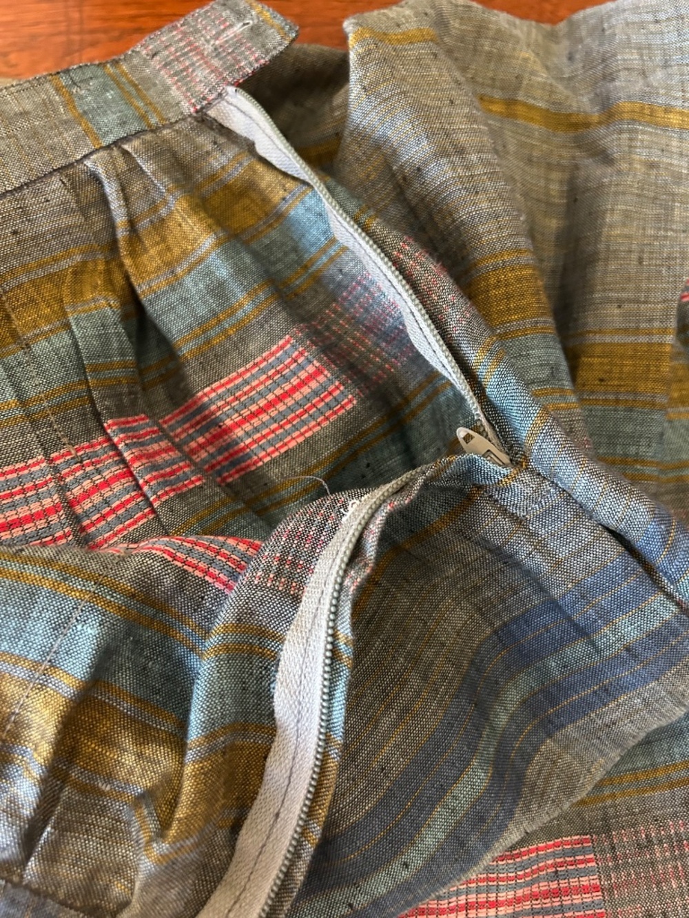 Alexander Julian Vintage Striped Maxi Skirt Sz 6 - Picture 4 of 4